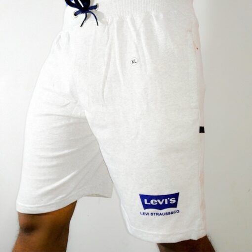 LEVI'S WHITE LARGE SIZES SHORTS FOR MEN - Image 2
