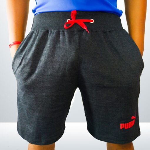PUMA BLACK LARGE SIZES SHORTS FOR MEN