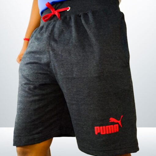 PUMA BLACK LARGE SIZES SHORTS FOR MEN - Image 2