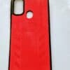 Samsung Galaxy M21/M30s Leather Cover Red Colour - Dark Red Cover