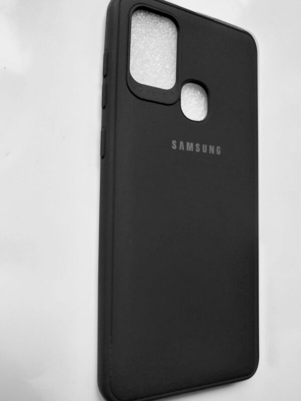 Samsung Galaxy A21s Leather Cover Diamond Black Colour - Diamond Black leather Cover