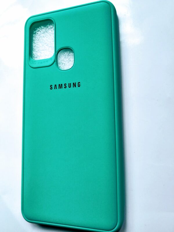 Samsung Galaxy A21s Leather Cover Diamond Green Colour - Diamond Green leather Cover