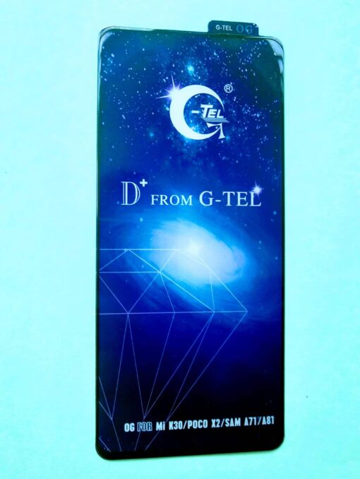 Redmi Note 9 Pro Max, Redmi Note 9 Pro, Poco M2 Pro, Redmi Note 9S, Redmi K30 Pro, Redmi K30, Samsung Galaxy S10 Lite, Samsung Galaxy Note 10 Lite, Samsung Galaxy A71, Samsung Galaxy A81, Samsung Galaxy A91 Edge To Edge Tempered Glass - Image 3
