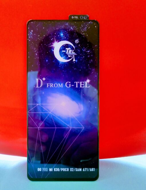 Poco X2, Redmi Note 9 Pro Max, Redmi Note 9 Pro, Poco M2 Pro, Redmi Note 9S, Redmi K30 Pro, Redmi K30, Samsung Galaxy S10 Lite, Samsung Galaxy Note 10 Lite, Samsung Galaxy A71, Samsung Galaxy A81, Samsung Galaxy A91 Edge To Edge Tempered Glass