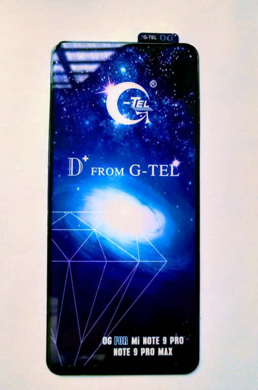Mi Redmi Note 9 Pro, Redmi Note 9 Pro Max Edge To Edge Tempered Glass