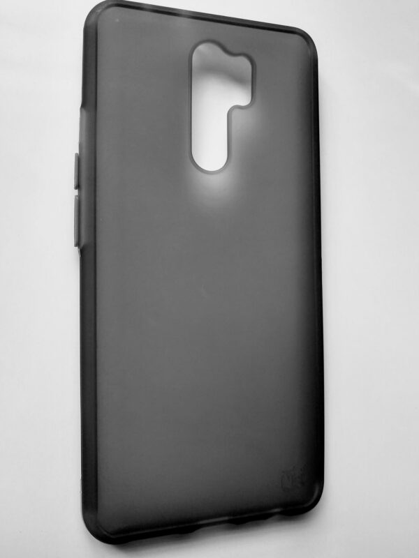 Xiaomi REDMI 9 PRIME / Poco M2 Matte Finishing Back Cover - Black Colour