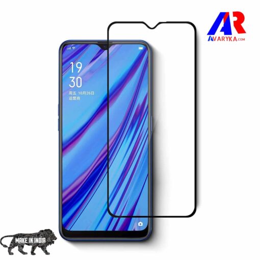 REALME C3 Edge To Edge Tempered Glass Guard - Premium Tempered Glass
