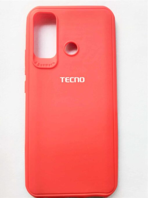 Infinix Hot 9 Premium High Quality Back Cover - Red Colour