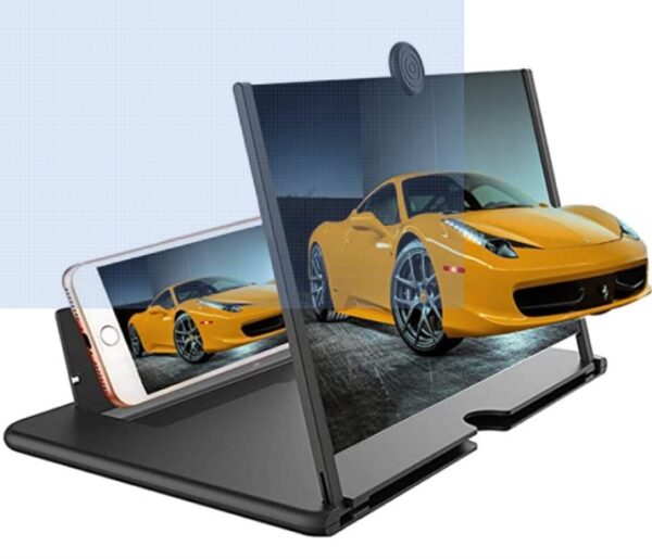 Mobile Phone 3D Video Amplifier Mobile Phone 3D Screen Magnifier Eyes Protection Enlarged Expander Support for All Smartphones Made In India