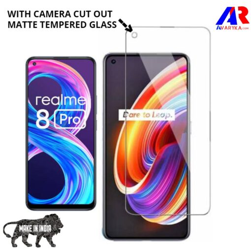 Realme 8 Pro Matte Tempered Glass Screen Protector || Premium high quality Matte Tempered Glass for Realme 8 Pro Gaming Edition
