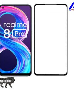 Realme 8 Pro Real Curved 2.5D Tempered Glass || Premium high quality Tempered Glass for Realme 8 Pro Gaming Edition