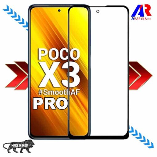 Poco X3 Pro Edge To Edge Tempered Glass Guard - Premium High-Quality Tempered Glass
