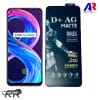 Realme 8/Realme 8 Pro Matte Tempered Glass For GAMERS (Gaming Edition)|D+ AG Matte Gaming Tempered Glass Edge to Edge Screen Guard Protector with back Skin (BORN FOR GAMER)