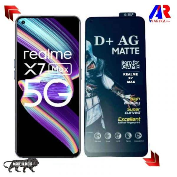 Realme X7 Max Gaming Matte Tempered Glass